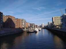 View of Hamburg, city centre